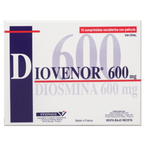 Diovenor 600 mg. x 15 y 30 comp.