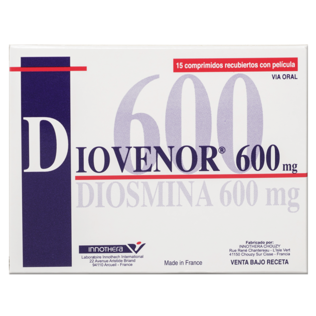 Diovenor 600 mg. x 15 y 30 comp.