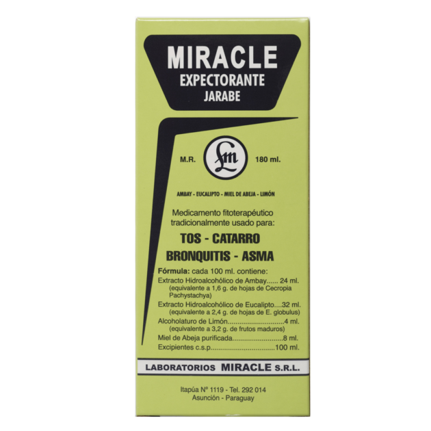 Miracle Jarabe Expectorante