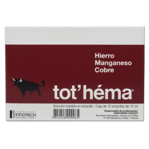 Tot’hema x 10 y 20 amp. beb.